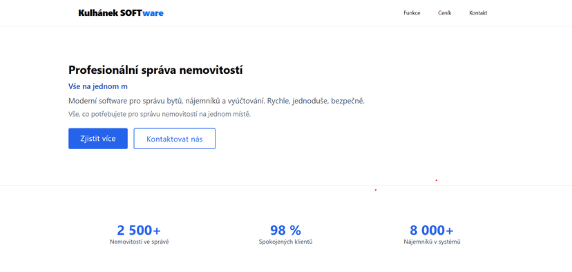 Úvodní Fotka - Kulhánek Software