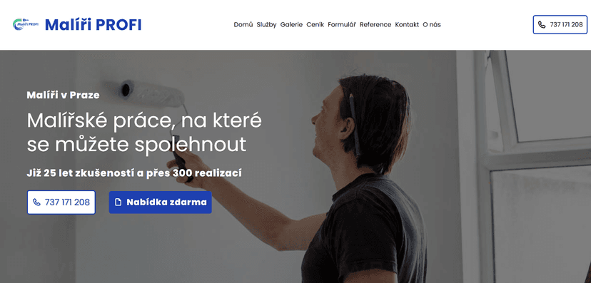 Úvodní Fotka - Malíři Profi